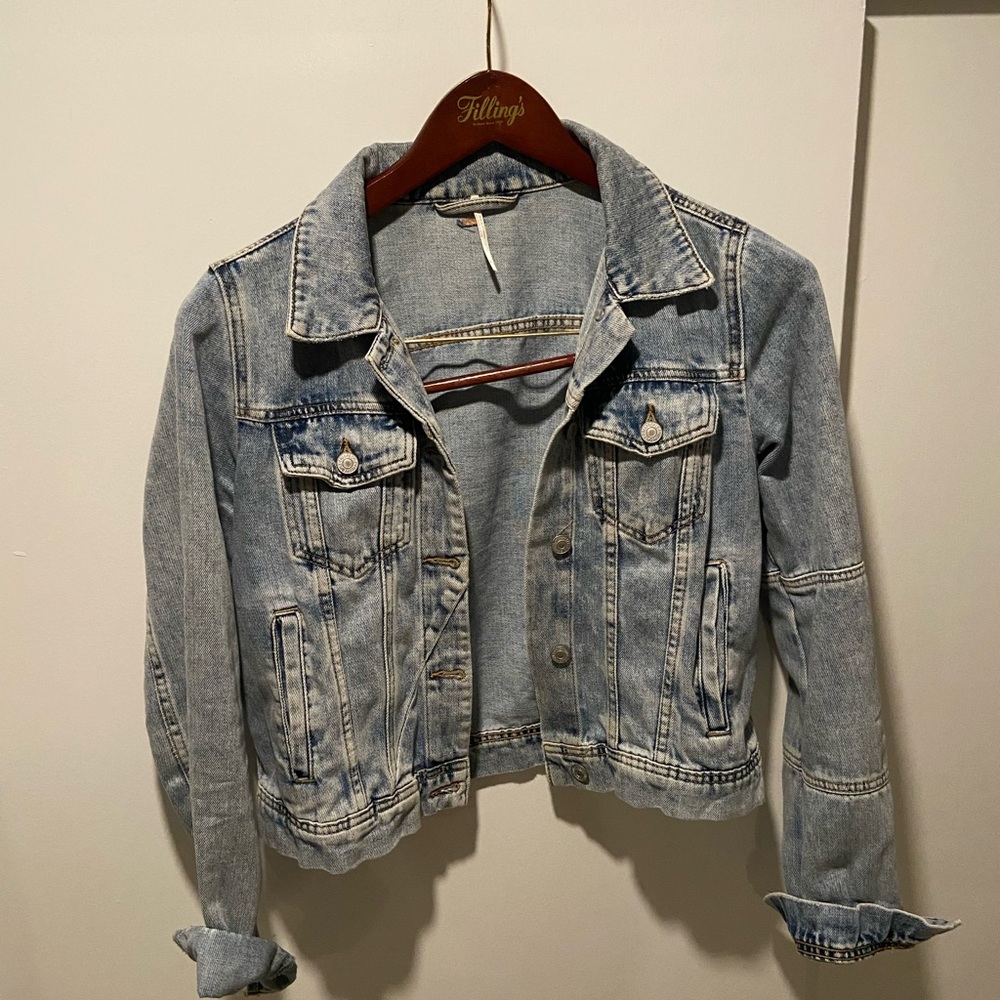 Free people denim jacket